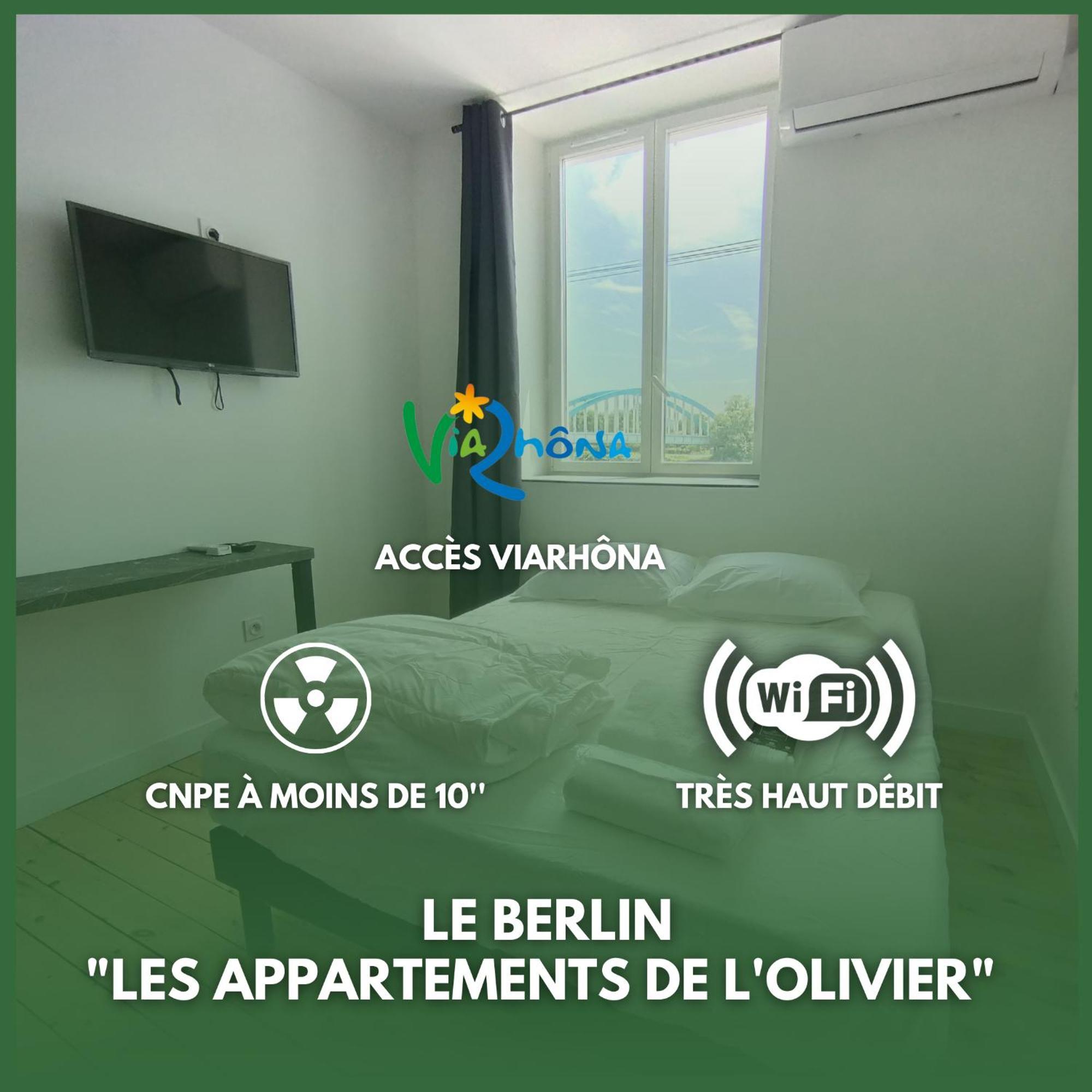 Le Berlin - Les Appartements De L'Olivier Loyettes Bagian luar foto