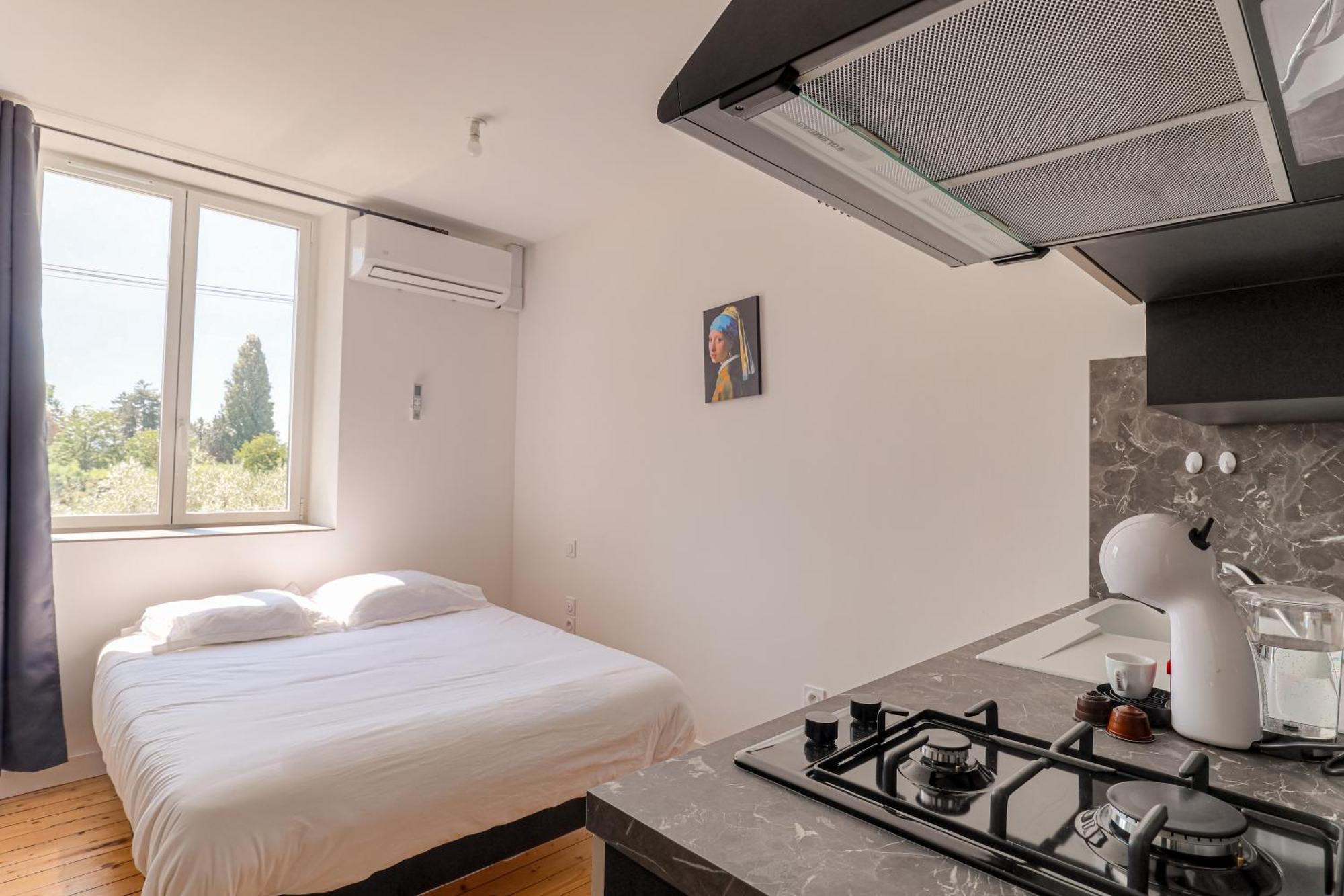 Le Berlin - Les Appartements De L'Olivier Loyettes Bagian luar foto